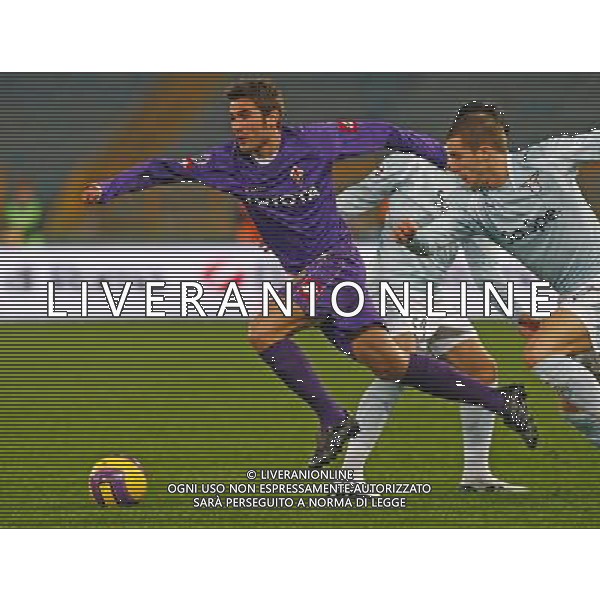 Lazio - Fiorentina 24/01/2008 Coppa Italia TIM CUP 2007/2008 Quarti di finale andata nella foto: adrian mutu ph Corradetti / ag. Aldo Liverani