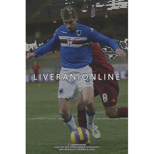 Sampdoria - Roma Tim Cup 2007 2008 23-01-2008 Genova Nella foto: Lucchini ©Alessandro Falzone/Press Photo/Ag. Aldo Liverani