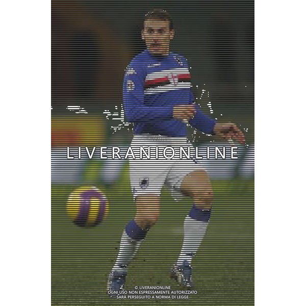 Sampdoria - Roma Tim Cup 2007 2008 23-01-2008 Genova Nella foto: Campagnaro ©Alessandro Falzone/Press Photo/Ag. Aldo Liverani