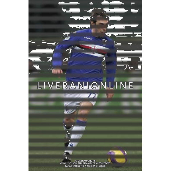 Sampdoria - Roma Tim Cup 2007 2008 23-01-2008 Genova Nella foto: Cristian Zenoni ©Alessandro Falzone/Press Photo/Ag. Aldo Liverani