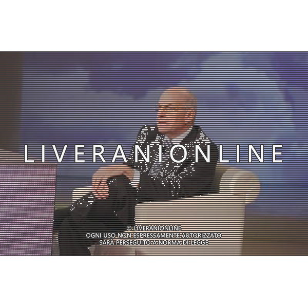 FAUSTO BERTINOTTI MILANO, 27/01/2008 TRASMISSIONE: \' CHE TEMPO CHE FA\' FOTO ANTONIO SORANO ag. Aldo Liverani sas