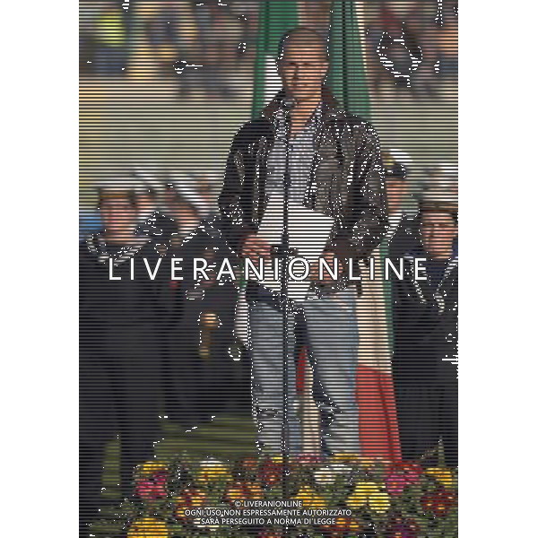 60° Coppa Carnevale di Viareggio 2008 Viareggio - 28.01.2008 Genoa-Tottenham Hotspur Nella Foto:Sebastian Giovinco legge il giuramento /Ph.Vitez-Ag. Aldo Liverani