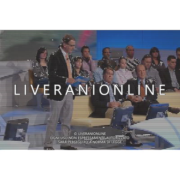 massimo de luca, marco tardelli, claudio pasqualin - Trasmissione Televisiva \'La domenica sportiva\' - Milano 27-01-2008 ph Agenzia Aldo Liverani sas 