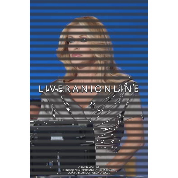 paola ferrari - Trasmissione Televisiva \'La domenica sportiva\' - Milano 27-01-2008 ph Agenzia Aldo Liverani sas 