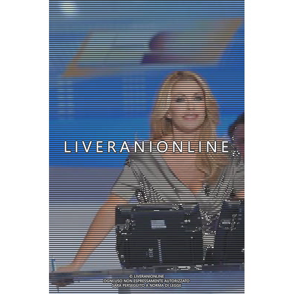 paola ferrari - Trasmissione Televisiva \'La domenica sportiva\' - Milano 27-01-2008 ph Agenzia Aldo Liverani sas 
