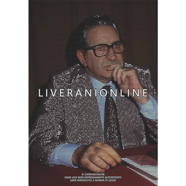 Giulio Nascimbeni Giornalista - 1987 ph archivio Ag. Aldo Liverani sas