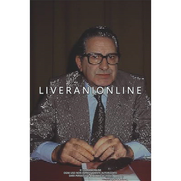 Giulio Nascimbeni Giornalista - 1987 ph archivio Ag. Aldo Liverani sas