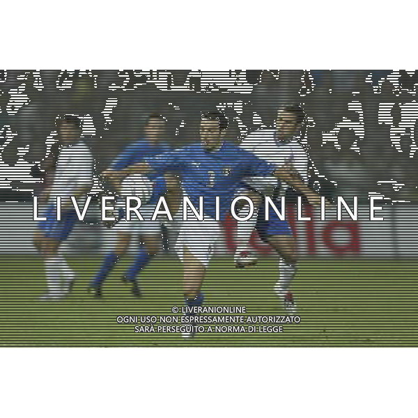 Reggio Calabria 11/10/2003 Italia-Arzebaijan qualificazioni Euro 2004 nella foto Zambrotta Gianluca* Agenzia Aldo liverani