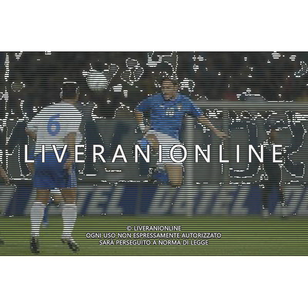 Reggio Calabria 11/10/2003 Italia-Arzebaijan qualificazioni Euro 2004 nella foto Totti Francesco* Agenzia Aldo liverani