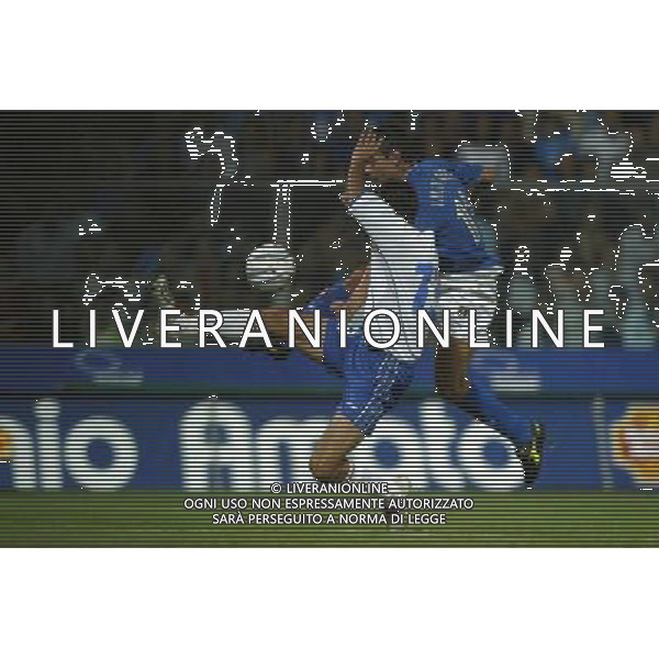 Reggio Calabria 11/10/2003 Italia-Arzebaijan qualificazioni Euro 2004 nella foto Filippo Inzaghi e Yadullayev* Agenzia Aldo liverani