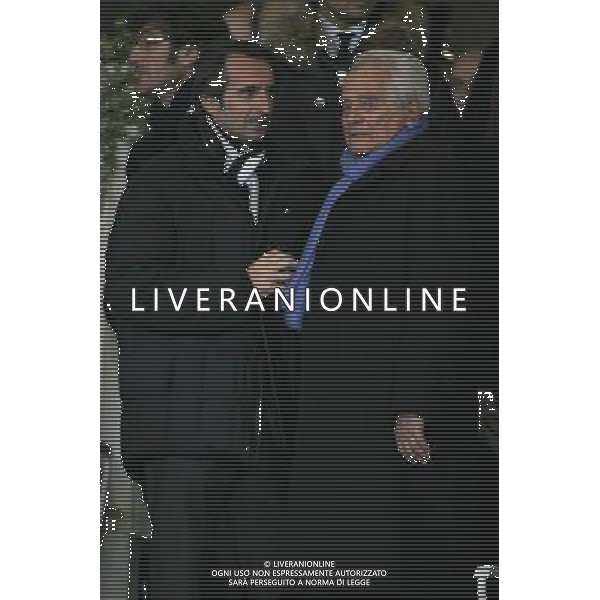 Juventus Inter Coppa Italia Tim Cup 2007/2008 30-01-2008 Torino Nella foto: jean claude Blanc e Giampiero Boniperti ©Manuela Viganti/Press Photo/Ag. Aldo Liverani sas