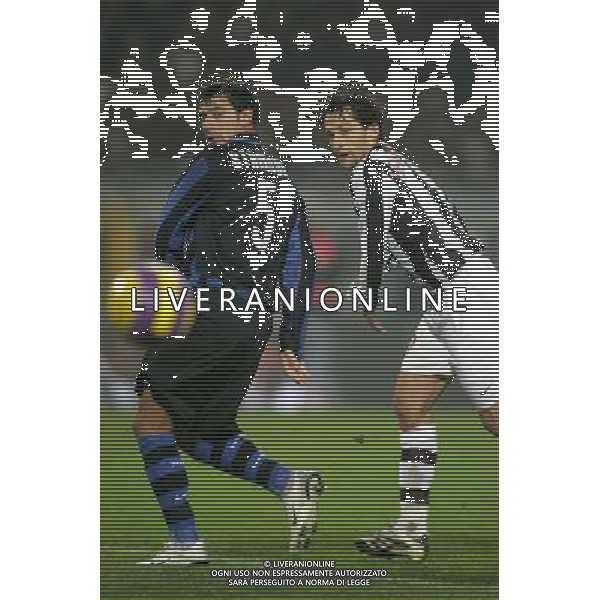 Juventus - Inter Coppa Italia Tim 2007/2008 30-01-2008 Nella foto: Salihamidzic e dejan stankovic ©Alessandro Falzone/Press Photo/Ag. Aldo Liverani