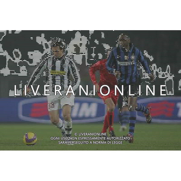 Juventus - Inter Coppa Italia Tim 2007/2008 30-01-2008 Nella foto: nicola Legrottaglie e Vieira Patrick ©Alessandro Falzone/Press Photo/Ag. Aldo Liverani