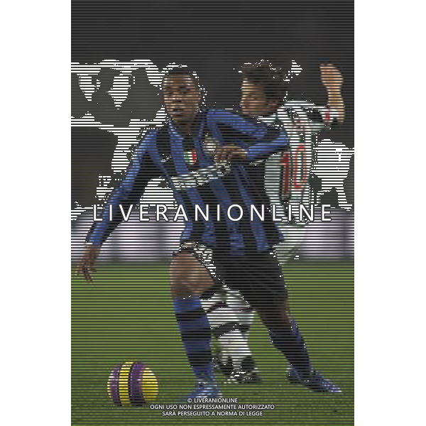 ©Alessandro Falzone/Press Photo 31-01-2008 Torino Sport Calcio Juventus Inter Coppa Italia 2007 2008 Nella foto: Pel e Del Piero ag aldo liverani