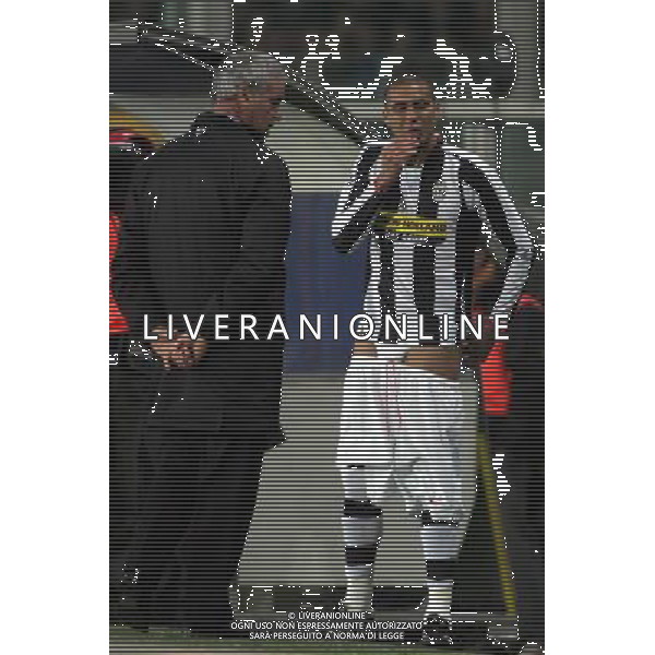 ©Alessandro Falzone/Press Photo 31-01-2008 Torino Sport Calcio Juventus Inter Coppa Italia 2007 2008 Nella foto: Ranieri e Trezeguet ag aldo liverani