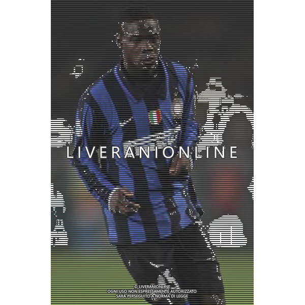 ©Alessandro Falzone/Press Photo 31-01-2008 Torino Sport Calcio Juventus Inter Coppa Italia 2007 2008 Nella foto: Balotelli mario ag aldo liverani