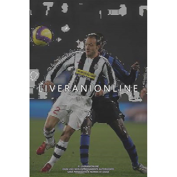 ©Alessandro Falzone/Press Photo 31-01-2008 Torino Sport Calcio Juventus Inter Coppa Italia 2007 2008 Nella foto: Birindelli e Balotelli ag aldo liverani