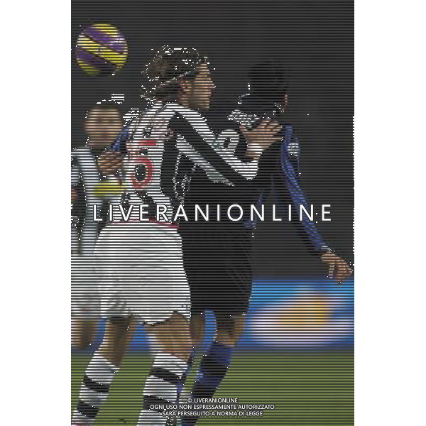 ©Alessandro Falzone/Press Photo 31-01-2008 Torino Sport Calcio Juventus Inter Coppa Italia 2007 2008 Nella foto: Stendardo Guglielmo e Cruz Julio Ricardo ag aldo liverani