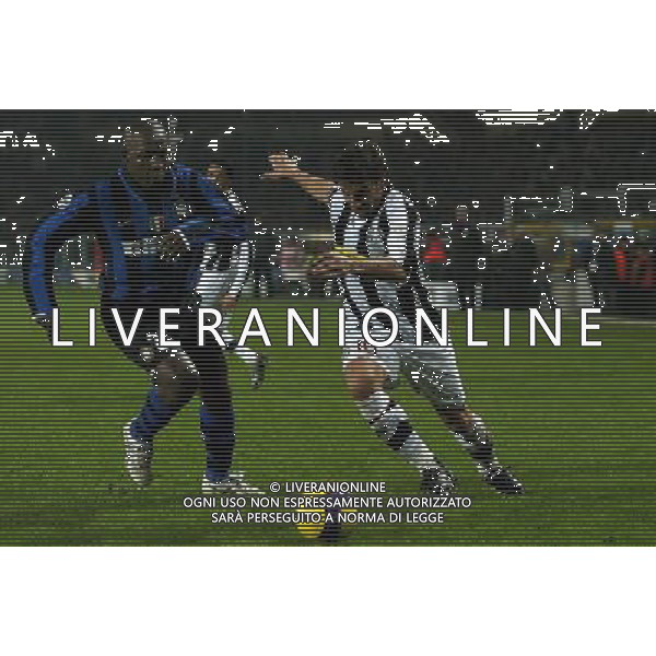©Alessandro Falzone/Press Photo 31-01-2008 Torino Sport Calcio Juventus Inter Coppa Italia 2007 2008 Nella foto: Rivas Nelson e Del Piero Alessandro ag aldo liverani