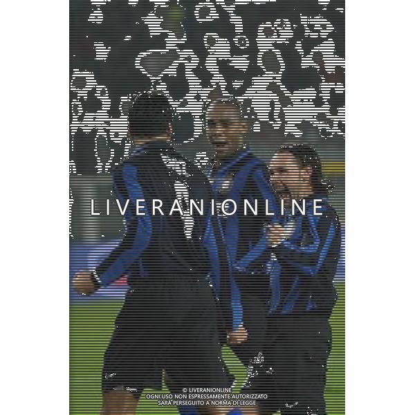 ©Alessandro Falzone/Press Photo 31-01-2008 Torino Sport Calcio Juventus Inter Coppa Italia 2007 2008 Nella foto: Esultanza gol di Cruz su rigore ag aldo liverani