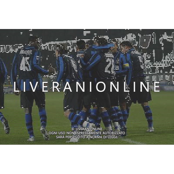 ©Alessandro Falzone/Press Photo 31-01-2008 Torino Sport Calcio Juventus Inter Coppa Italia 2007 2008 Nella foto: Esultanza gol di Balotelli ag aldo liverani