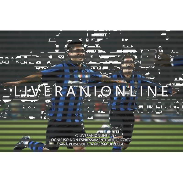 ©Alessandro Falzone/Press Photo 31-01-2008 Torino Sport Calcio Juventus Inter Coppa Italia 2007 2008 Nella foto: Esultanza gol di Balotelli ag aldo liverani