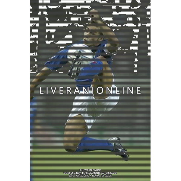 Reggio Calabria 11/10/2003 Italia-Arzebaijan qualificazioni Euro 2004 nella foto Fabio Cannavaro* Agenzia Aldo liverani