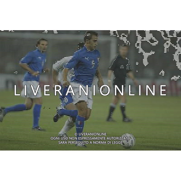 Reggio Calabria 11/10/2003 Italia-Arzebaijan qualificazioni Euro 2004 nella foto Fabio Cannavaro* Agenzia Aldo liverani