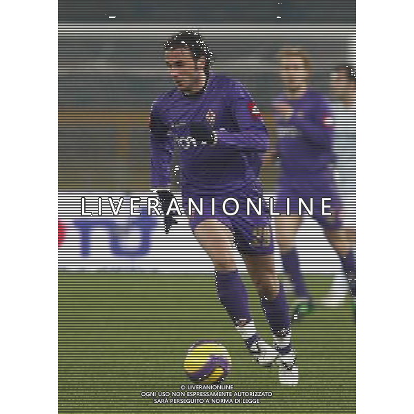 Roma - Stadio Olimpico - 24 / 01 / 2008 - TIM CUP 2007/2008 Quarti di finale andata - Lazio Vs Fiorentina (2-1) - nella foto: Giampaolo PAZZINI ph Corradetti / ag. Aldo Liverani