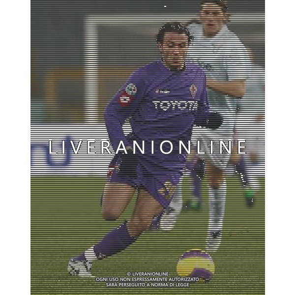 Roma - Stadio Olimpico - 24 / 01 / 2008 - TIM CUP 2007/2008 Quarti di finale andata - Lazio Vs Fiorentina (2-1) - nella foto: Giampaolo PAZZINI ph Corradetti / ag. Aldo Liverani