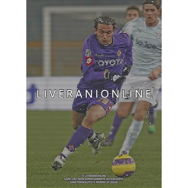 Roma - Stadio Olimpico - 24 / 01 / 2008 - TIM CUP 2007/2008 Quarti di finale andata - Lazio Vs Fiorentina (2-1) - nella foto: Giampaolo PAZZINI ph Corradetti / ag. Aldo Liverani