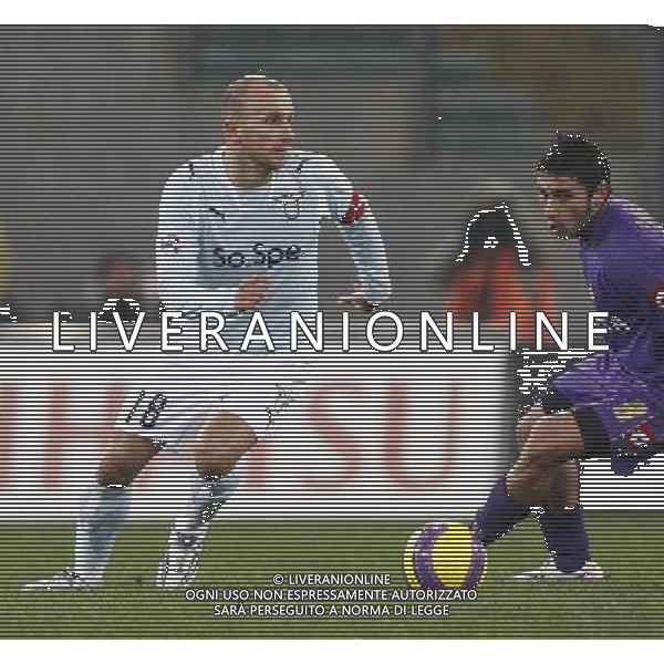 Roma - Stadio Olimpico - 24 / 01 / 2008 - TIM CUP 2007/2008 Quarti di finale andata - Lazio Vs Fiorentina (2-1) - nella foto: Tommaso ROCCHI ph Corradetti / ag. Aldo Liverani