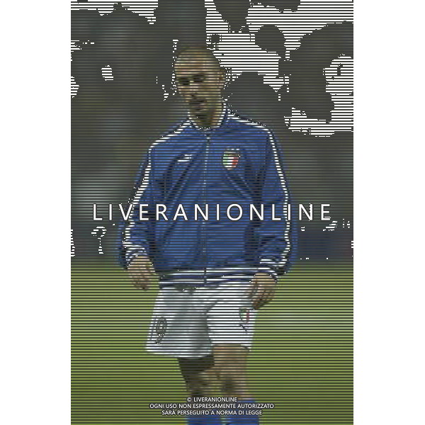 Reggio Calabria 11/10/2003 Italia-Arzebaijan qualificazioni Euro 2004 nella foto Marco Di Vaio* Agenzia Aldo liverani