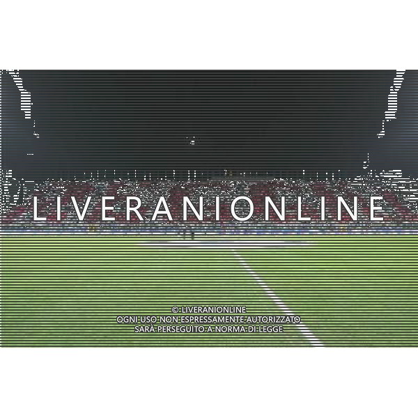 Reggio Calabria 11/10/2003 Italia-Arzebaijan qualificazioni Euro 2004 nella foto Coreografia dei Tifosi* Agenzia Aldo liverani