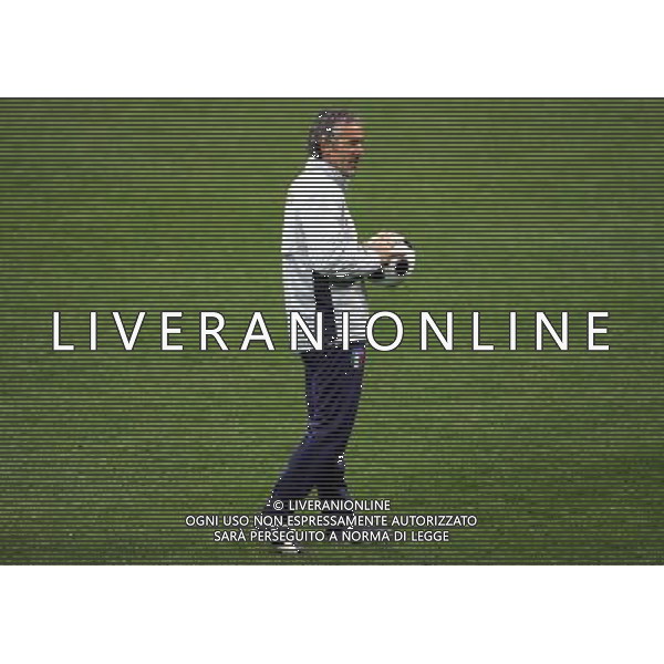 Raduno e Allenamento della Nazionale Italiana a Milano 04/02/2008 nella foto roberto donadoni ph Luzzani/Ag. Aldo liverani sas 