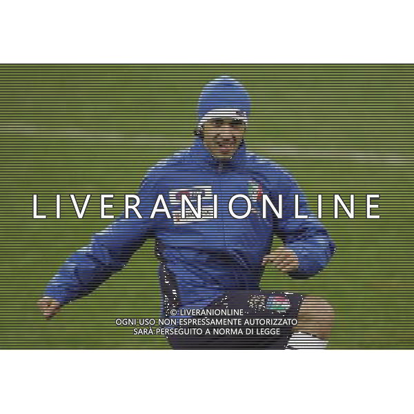 Raduno e Allenamento della Nazionale Italiana a Milano 04/02/2008 nella foto palladino raffaele ph Luzzani/Ag. Aldo liverani sas 