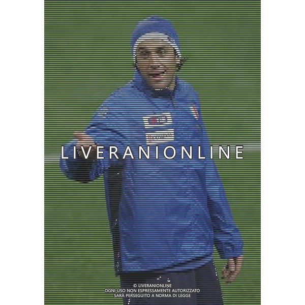 Raduno e Allenamento della Nazionale Italiana a Milano 04/02/2008 nella foto luca toni ph Luzzani/Ag. Aldo liverani sas 