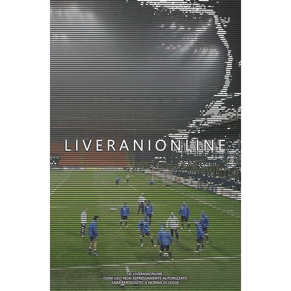 Raduno e Allenamento della Nazionale Italiana a Milano 04/02/2008 nella foto allenamento di gruppo ph Luzzani/Ag. Aldo liverani sas 