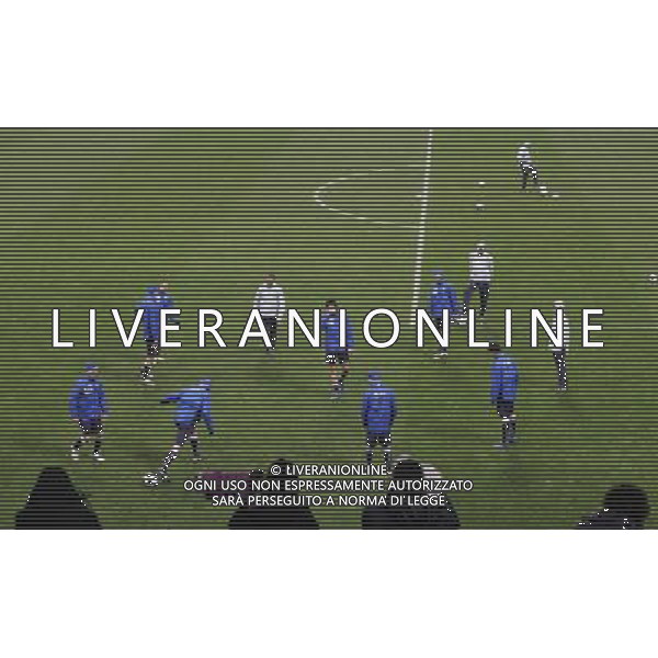 Raduno e Allenamento della Nazionale Italiana a Milano 04/02/2008 nella foto allenamento di gruppo ph Luzzani/Ag. Aldo liverani sas 