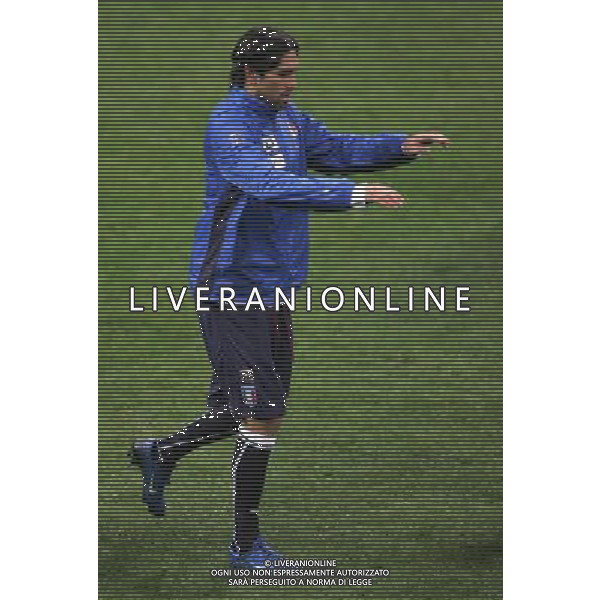 Milano 04-02-2008 raduno e allenamento nazionale italiana di calcio stadio g. meazza a s. siro nella foto marco borriello ph marco luzzani/ag aldo liverani s.a.s. 