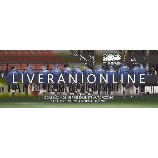 Milano 04-02-2008 raduno e allenamento nazionale italiana di calcio stadio g. meazza a s. siro nella foto gruppo in allenamento ph marco luzzani/ag aldo liverani s.a.s. 