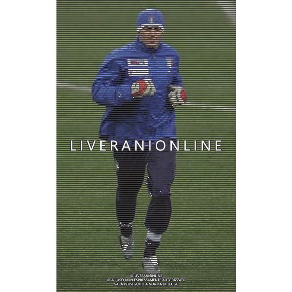 Milano 04-02-2008 raduno e allenamento nazionale italiana di calcio stadio g. meazza a s. siro nella foto marco amelia ph marco luzzani/ag aldo liverani s.a.s. 