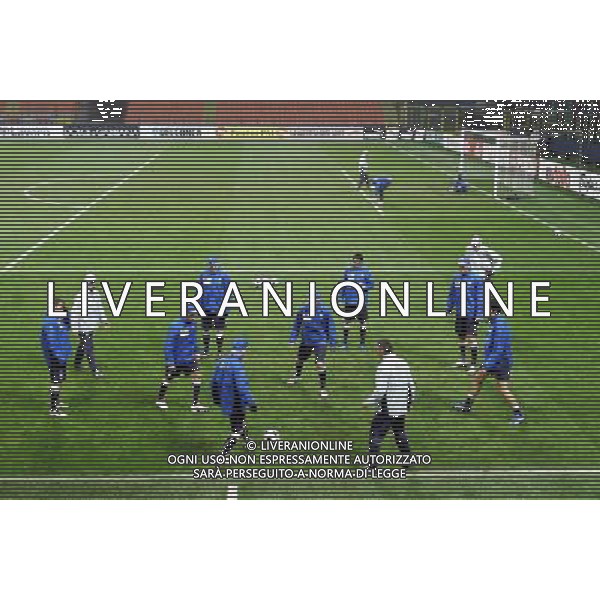 Milano 04-02-2008 raduno e allenamento nazionale italiana di calcio stadio g. meazza a s. siro nella foto gruppo in allenamento ph marco luzzani/ag aldo liverani s.a.s. 
