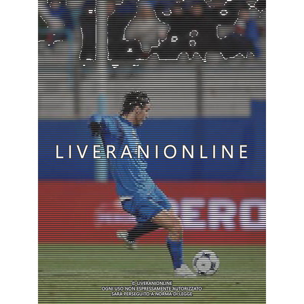 Italia-Olanda Gara Amichevole Nazionale Olimpica Ferrara - 05.02.2008 Nella Foto: il gol di Osvaldo Ph.Vitez-Ag. Aldo Liverani