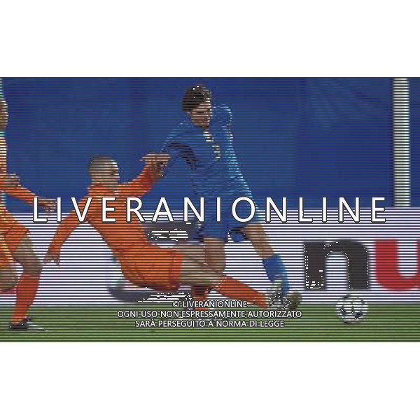 Italia-Olanda Gara Amichevole Nazionale Olimpica Ferrara - 05.02.2008 Nella Foto: De Ceglie Ph.Vitez-Ag. Aldo Liverani