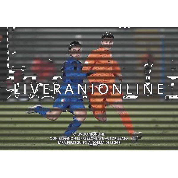 Italia-Olanda Gara Amichevole Nazionale Olimpica Ferrara - 05.02.2008 Nella Foto: Osvaldo-Pieters Ph.Vitez-Ag. Aldo Liverani