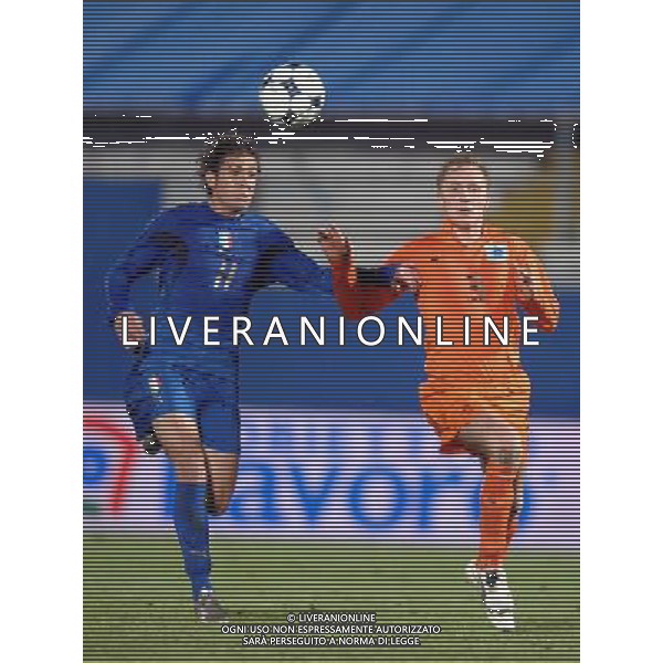 Gara Amichevole Nazionale Olimpica Ferrara - 05.02.2008 Italia-Olanda Nella Foto:CERCI-DROST /Ph.Vitez-Ag. Aldo Liverani