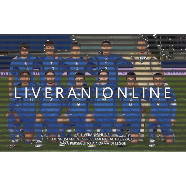 Gara Amichevole Nazionale Olimpica Ferrara - 05.02.2008 Italia-Olanda Nella Foto:ITALIA /Ph.Vitez-Ag. Aldo Liverani