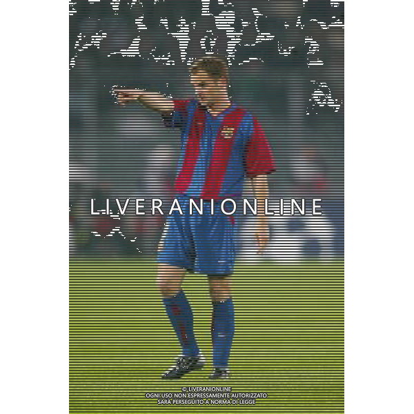 TORINO 09/04/2003 JUVENTUS - BARCELLONA CHAMPIONS LEAGUE NELLA FOTO: DE BOER AGENZIA ALDO LIVERANI 