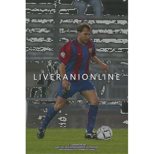 TORINO 09/04/2003 JUVENTUS - BARCELLONA CHAMPIONS LEAGUE NELLA FOTO: GABRI AGENZIA ALDO LIVERANI 